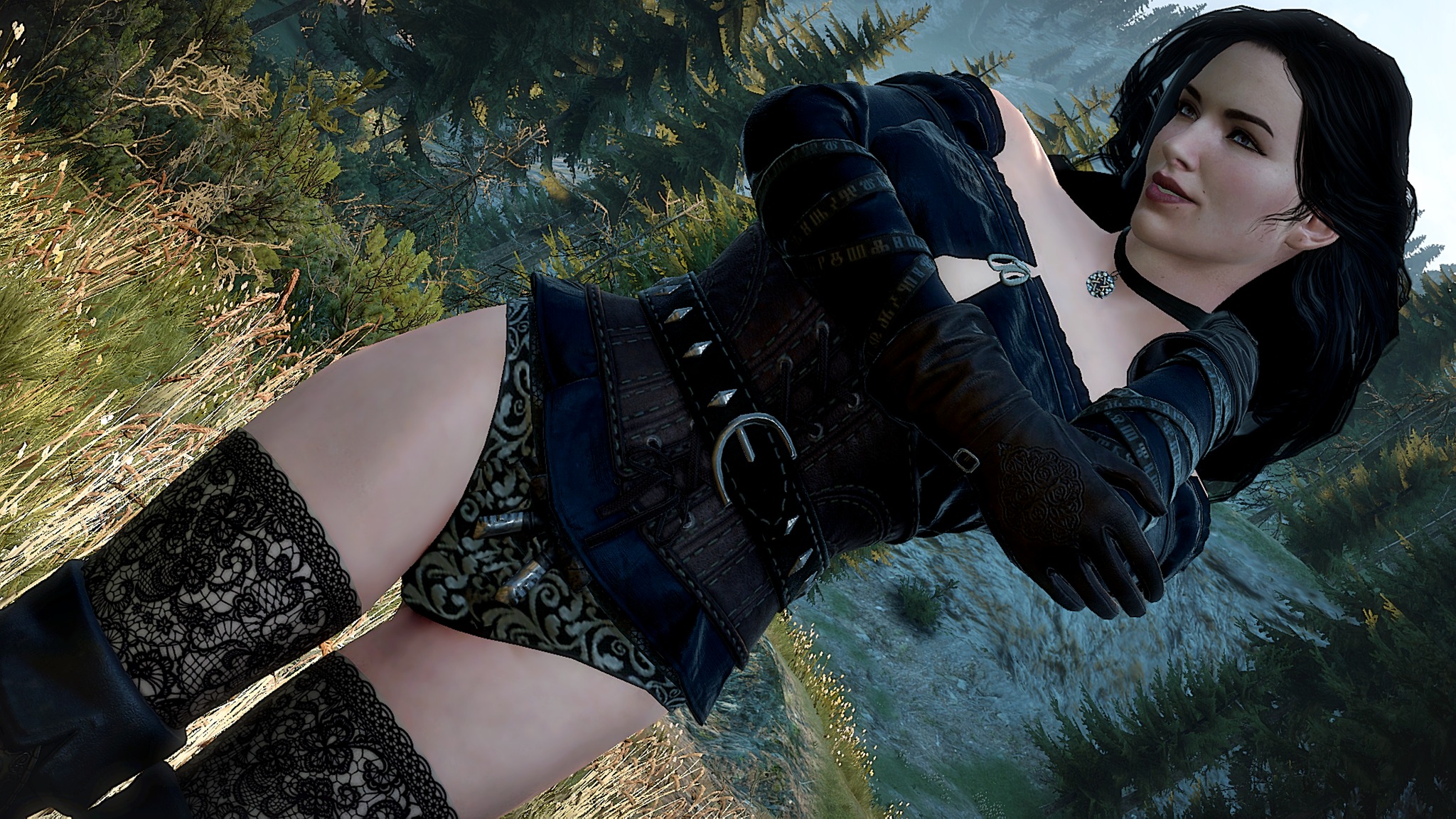 Yennefer of vengerberg the witcher 3 voiced standalone follower se фото 85